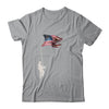 Vintage Fishing Rod American Flag Funny Fishing Gift T-Shirt & Hoodie | Teecentury.com
