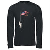 Vintage Fishing Rod American Flag Funny Fishing Gift T-Shirt & Hoodie | Teecentury.com