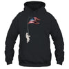 Vintage Fishing Rod American Flag Funny Fishing Gift T-Shirt & Hoodie | Teecentury.com