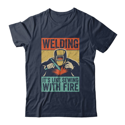 Vintage Funny Welder With Sayings Welding For Men T-Shirt & Hoodie | Teecentury.com