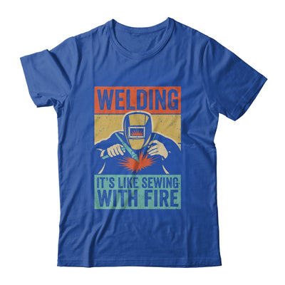 Vintage Funny Welder With Sayings Welding For Men T-Shirt & Hoodie | Teecentury.com