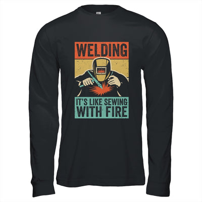 Vintage Funny Welder With Sayings Welding For Men T-Shirt & Hoodie | Teecentury.com