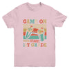 Vintage Game On Press Start 1st Grade Gamer Back To School Youth Shirt | teecentury