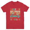 Vintage Game On Press Start 1st Grade Gamer Back To School Youth Shirt | teecentury