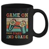 Vintage Game On Press Start 2nd Grade Gamer Back To School Mug | teecentury