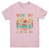 Vintage Game On Press Start 2nd Grade Gamer Back To School Youth Shirt | teecentury