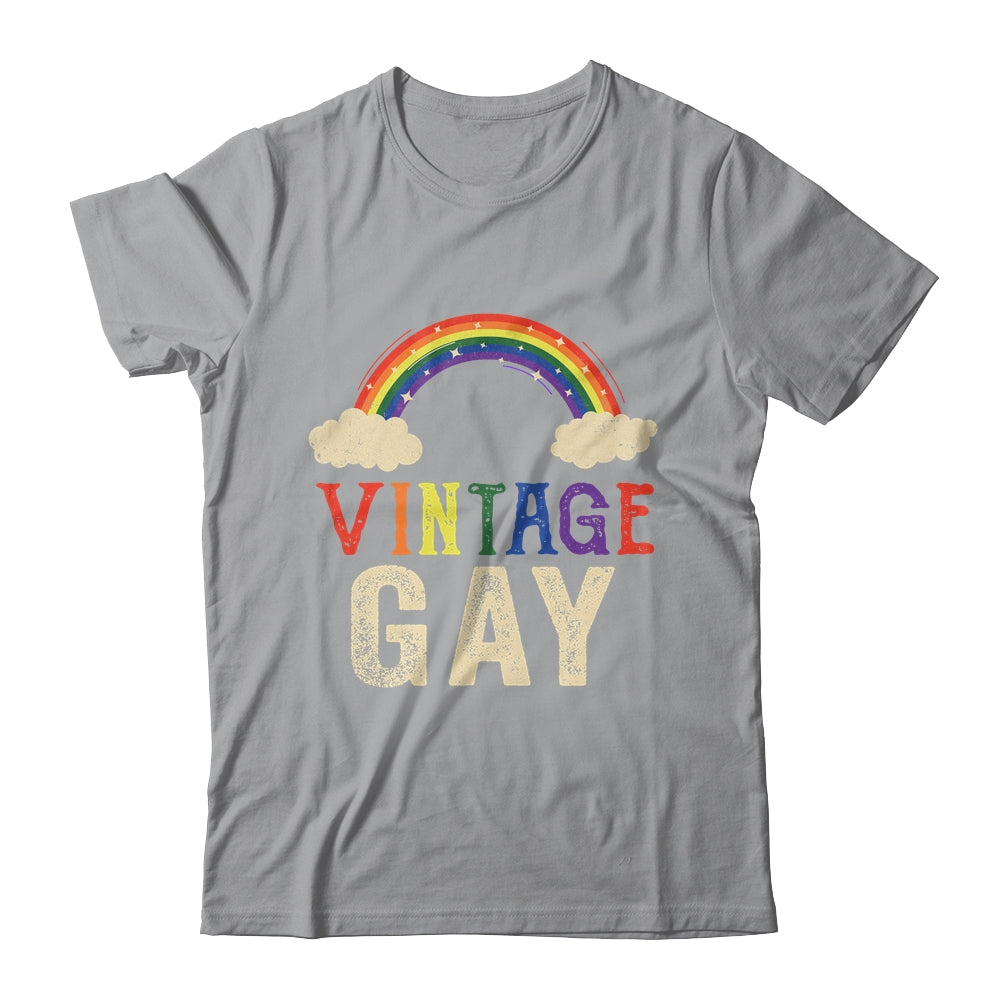 Vintage Gay LGBT Retro Gay Pride Month Funny LGBTQ T-Shirt & Hoodie | Teecentury.com