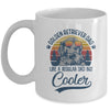 Vintage Golden Retriever Dad Like A Regular Dad But Cooler Funny Mug Coffee Mug | Teecentury.com
