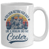 Vintage Golden Retriever Dad Like A Regular Dad But Cooler Funny Mug Coffee Mug | Teecentury.com