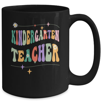Vintage Kindergarten Teacher Back To School Mug | teecentury