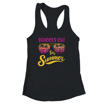 Vintage Last Day Of School Schools Out For Summer Teacher Shirt & Tank Top | teecentury