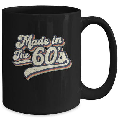 Vintage Made In The 60's 1960s Retro Born Birthday Day Mug | teecentury