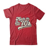 Vintage Made In The 70's 1970s Retro Born Birthday Day Shirt & Hoodie | teecentury
