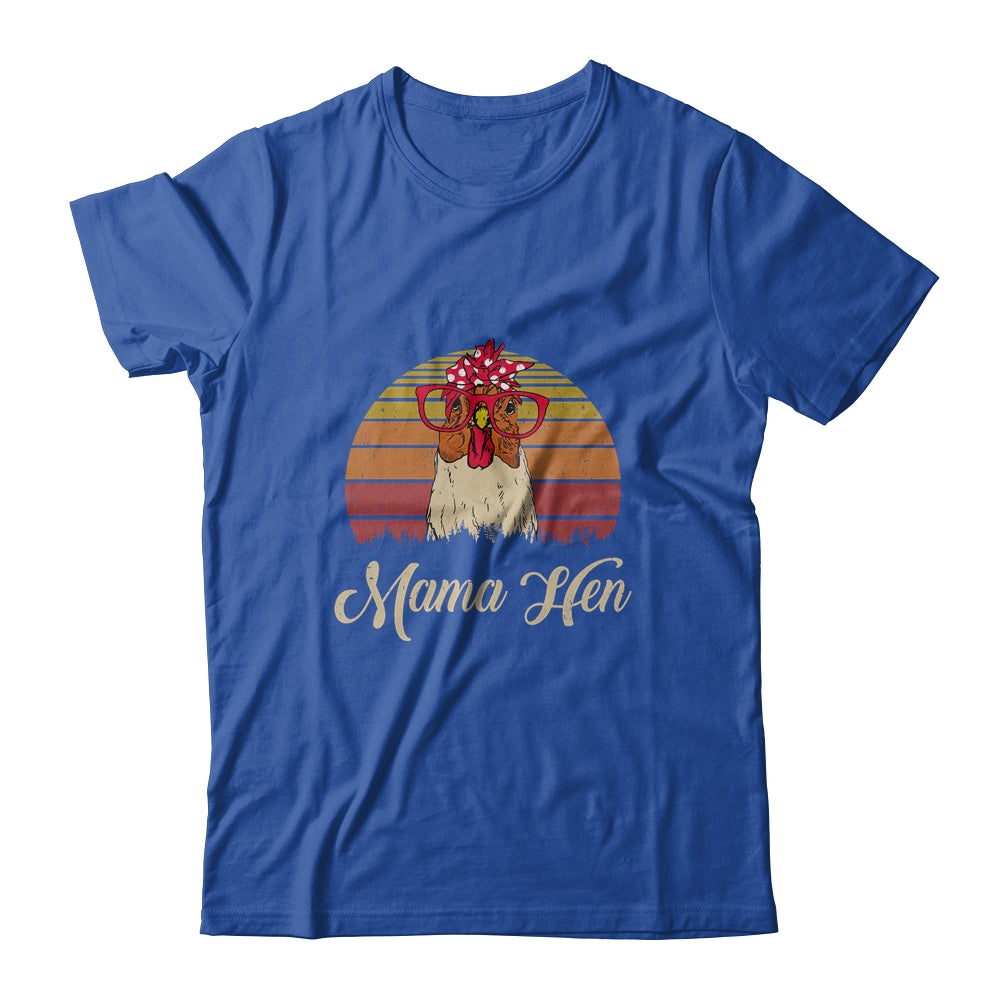 Vintage Mama Hen Chicken Gift For Mom Farm Women T-Shirt & Tank Top | Teecentury.com