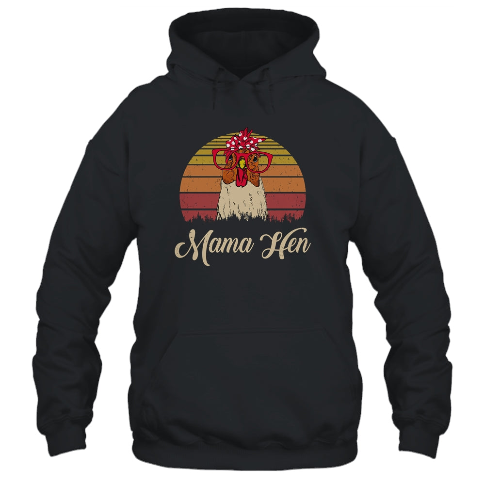 Vintage Mama Hen Chicken Gift For Mom Farm Women T-Shirt & Tank Top | Teecentury.com