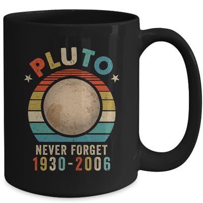 Vintage Never Forget Pluto Nerdy Astronomy Space Science Mug | teecentury