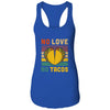 Vintage No Love No Tacos Funny T-Shirt & Tank Top | Teecentury.com