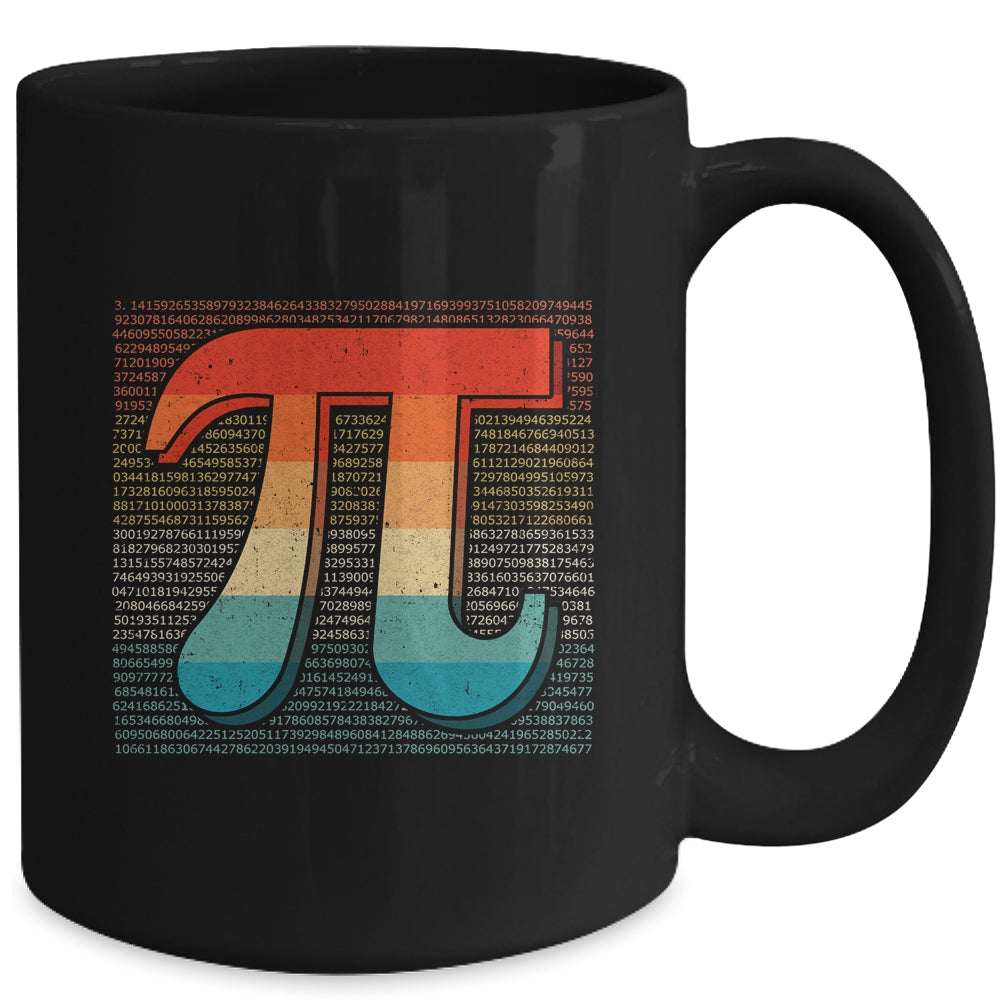 Vintage Pi Day Funny Pi Mathematic Math For Teachers Mug | teecentury