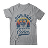 Vintage Pug Dad Like A Regular Dad But Cooler Funny T-Shirt & Hoodie | Teecentury.com