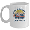 Vintage Retro Funny For Dad Papa Like A Grandpa Mug Coffee Mug | Teecentury.com