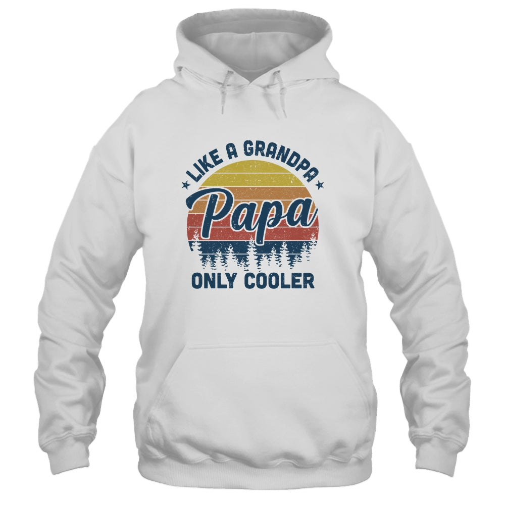 Vintage Retro Funny For Dad Papa Like A Grandpa T-Shirt & Hoodie | Teecentury.com
