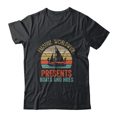 Vintage Retro Prestige Worldwide Presents Boats And Hoes T-Shirt & Tank Top | Teecentury.com