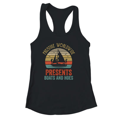 Vintage Retro Prestige Worldwide Presents Boats And Hoes T-Shirt & Tank Top | Teecentury.com