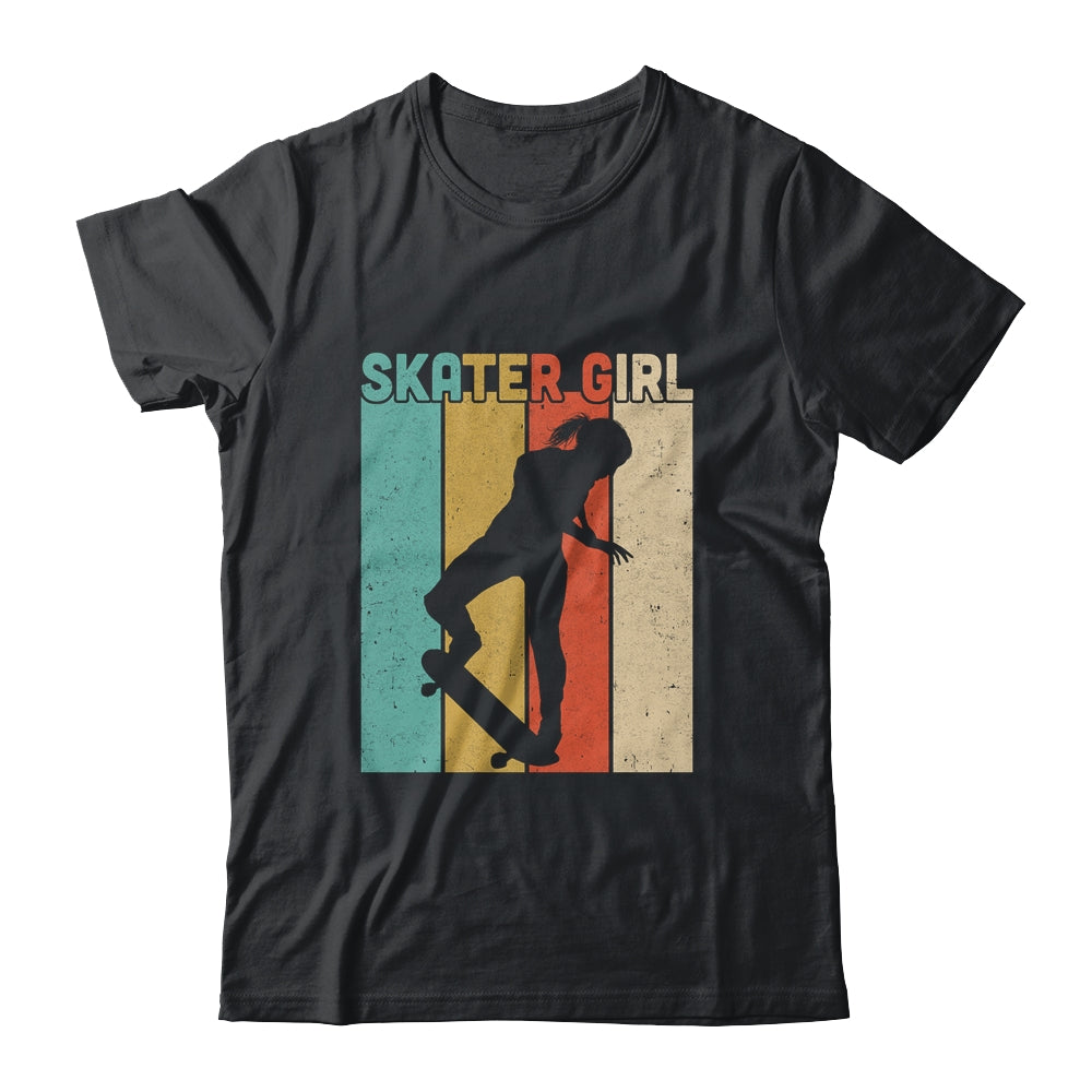 Vintage Skateboard Girls Retro Tee Gift Skateboarding T-Shirt & Tank Top | Teecentury.com