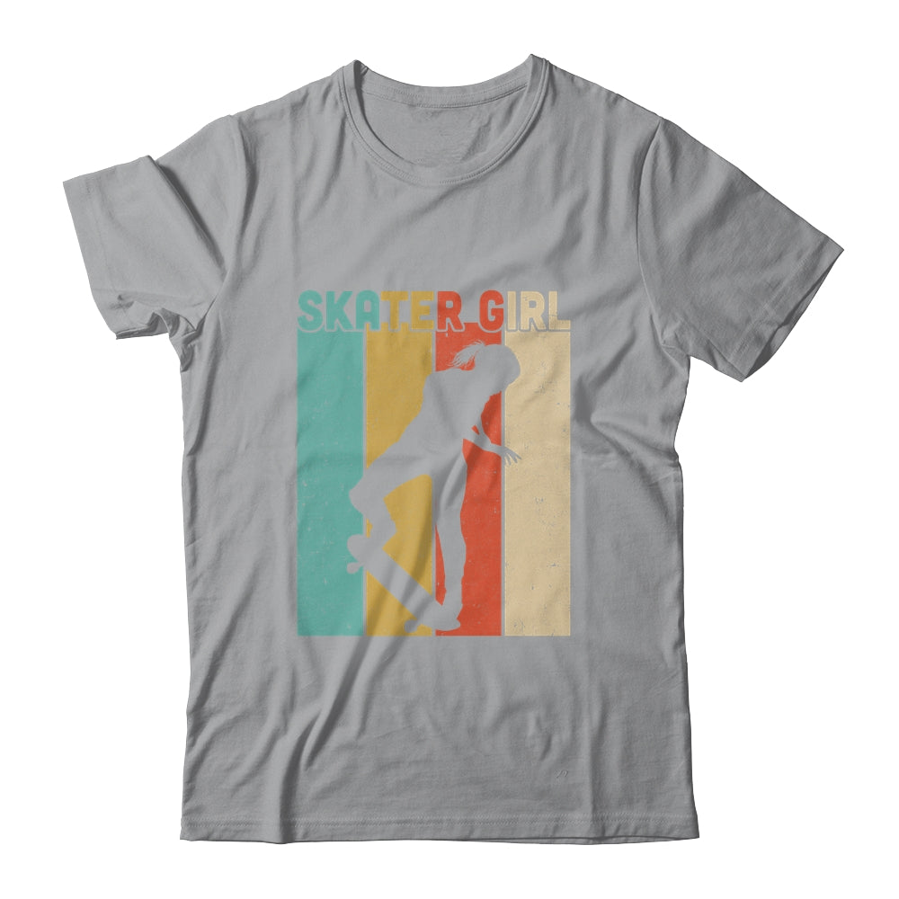 Vintage Skateboard Girls Retro Tee Gift Skateboarding T-Shirt & Tank Top | Teecentury.com
