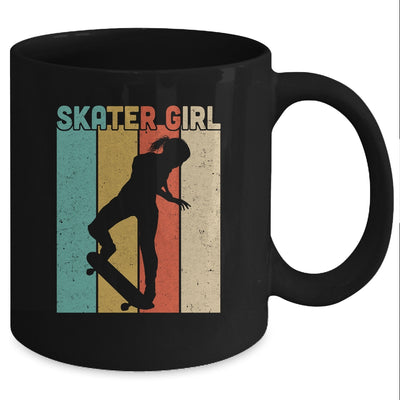 Vintage Skateboard Girls Retro Tee Gift Skateboarding Mug Coffee Mug | Teecentury.com