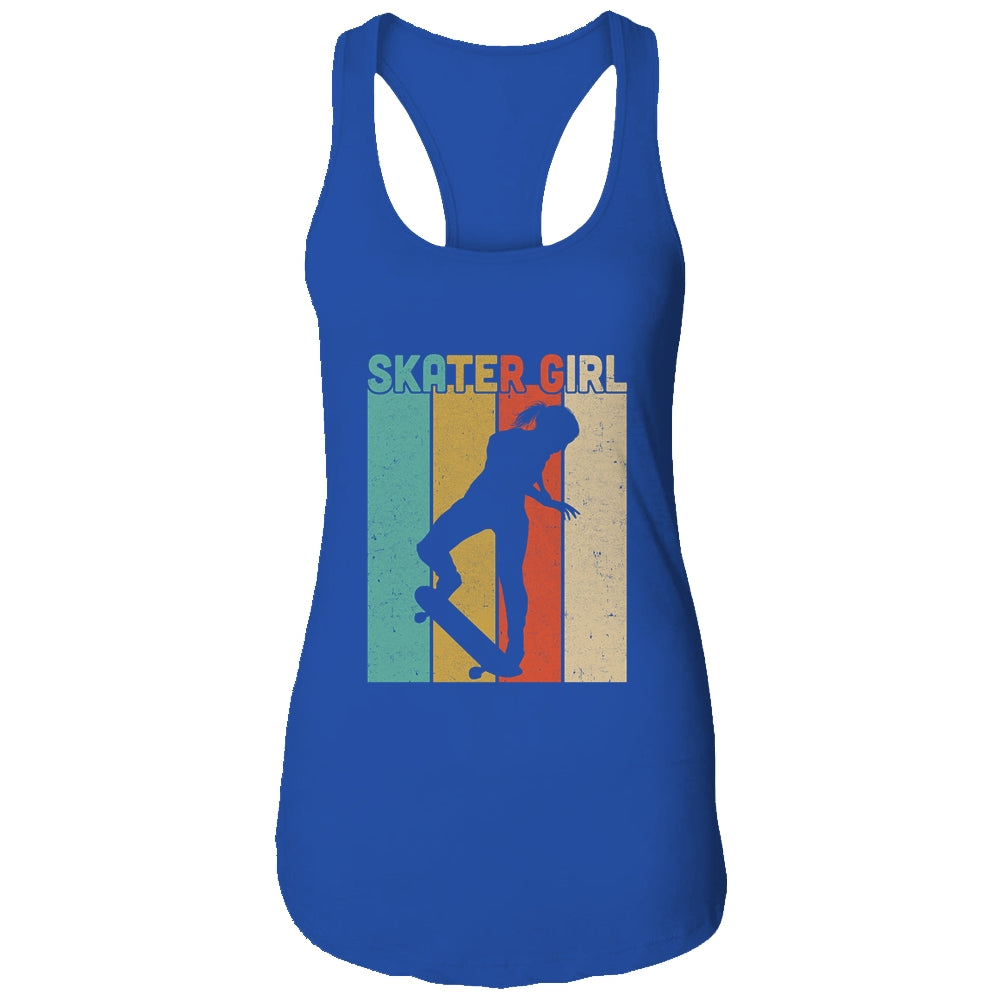 Vintage Skateboard Girls Retro Tee Gift Skateboarding T-Shirt & Tank Top | Teecentury.com