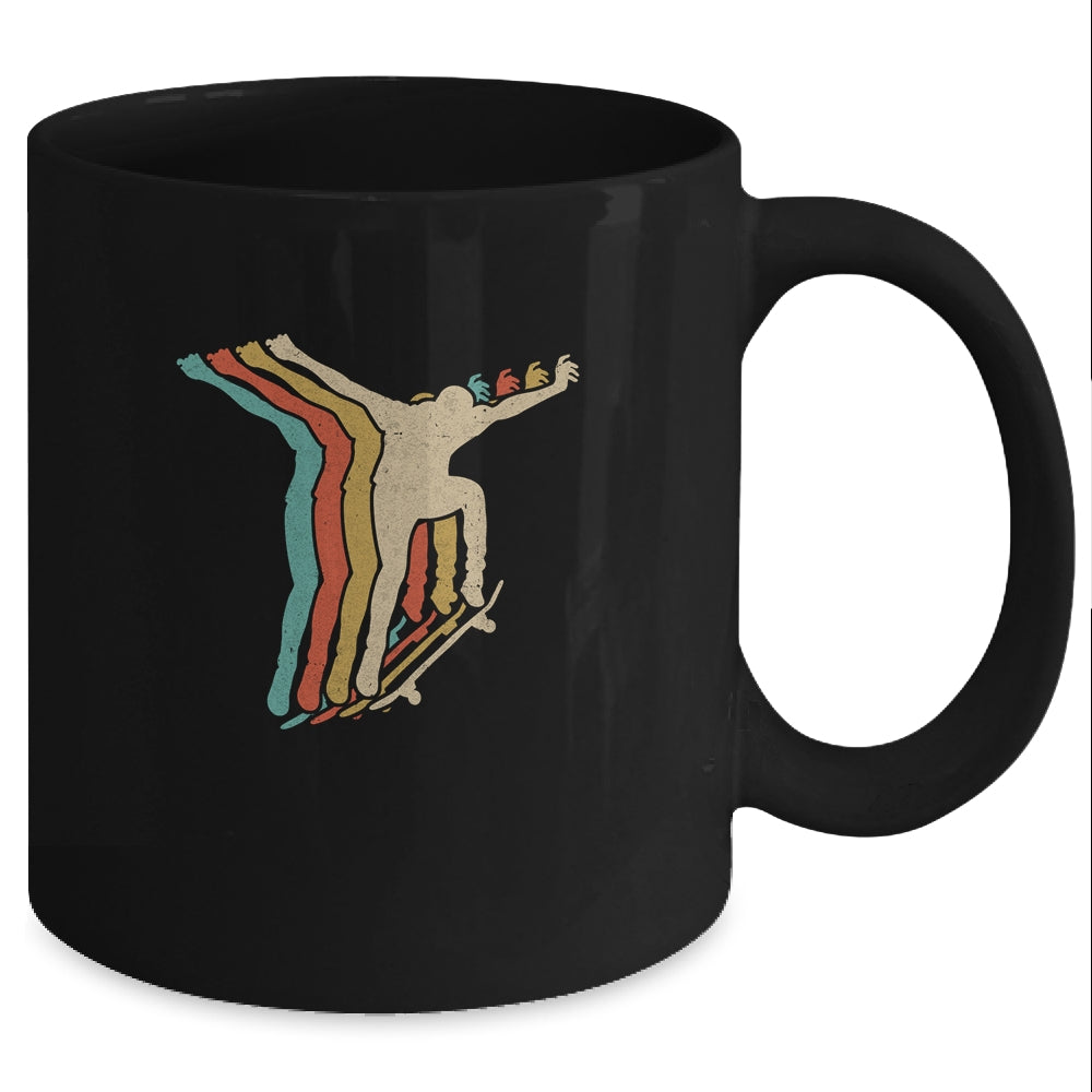 Vintage Skateboard Retro Tee Gift Skateboarding Mug Coffee Mug | Teecentury.com