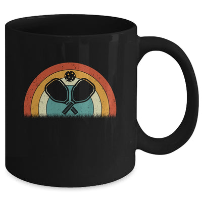 Vintage Sunset Pickleball Cool Pickleball Mug | teecentury