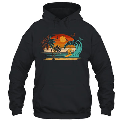 Vintage Surfer Retro Surfing Beach Surf Shirt & Tank Top | teecentury