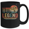 Vintage Tennis Dad The Man The Myth The Legend Mug Coffee Mug | Teecentury.com