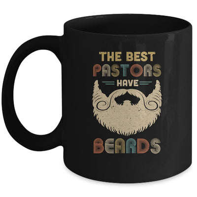 Vintage The Best Pastors Have Beards Pastor Gift Mug Coffee Mug | Teecentury.com