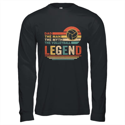 Vintage Volleyball Dad The Man The Myth The Legend T-Shirt & Hoodie | Teecentury.com