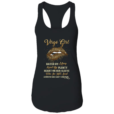 Virgo Girl Birthday Funny Leopard Lips Women T-Shirt & Tank Top | Teecentury.com