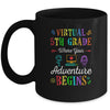 Virtual 5th Grade Where Your Adventure Begins Teacher Mug Coffee Mug | Teecentury.com