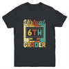 Virtual 6th Grader Vintage Distance Learning Back To School Youth Youth Shirt | Teecentury.com