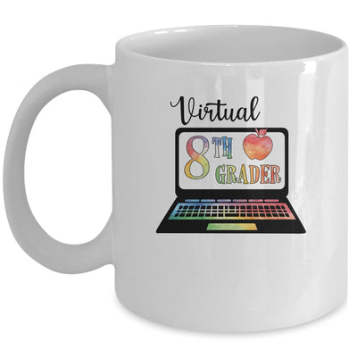 Virtual Eighth Grader Distance Learning Back To School Mug Coffee Mug | Teecentury.com