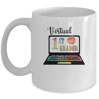 Virtual First Grader Distance Learning Back To School Mug Coffee Mug | Teecentury.com
