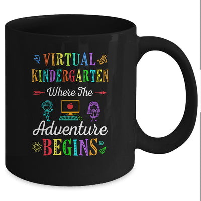 Virtual Kindergarten Where The Adventure Begins Teacher Mug Coffee Mug | Teecentury.com