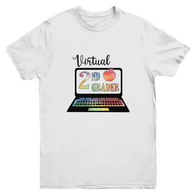Virtual Second Grader Distance Learning Back To School Youth Youth Shirt | Teecentury.com