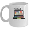Virtual Sixth Grader Distance Learning Back To School Mug Coffee Mug | Teecentury.com