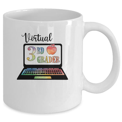 Virtual Third Grader Distance Learning Back To School Mug Coffee Mug | Teecentury.com