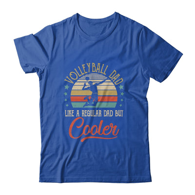 Volleyball Dad Like A Regular Dad Cooler Vintage Fathers Day T-Shirt & Hoodie | Teecentury.com