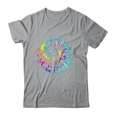 Warning Girls Trip In Progress Girls Trip Vacation Tie Dye Shirt & Tank Top | teecentury