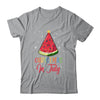 Watermelon Christmas Tree Christmas In July Summer Vacation T-Shirt & Tank Top | Teecentury.com