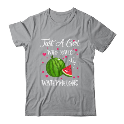 Watermelon For Girls Just A Girl Who Loves Watermelons T-Shirt & Tank Top | Teecentury.com